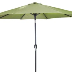 Jordan Manufacturing 9FT Steel Market Umbrella In Olive Umbrellas