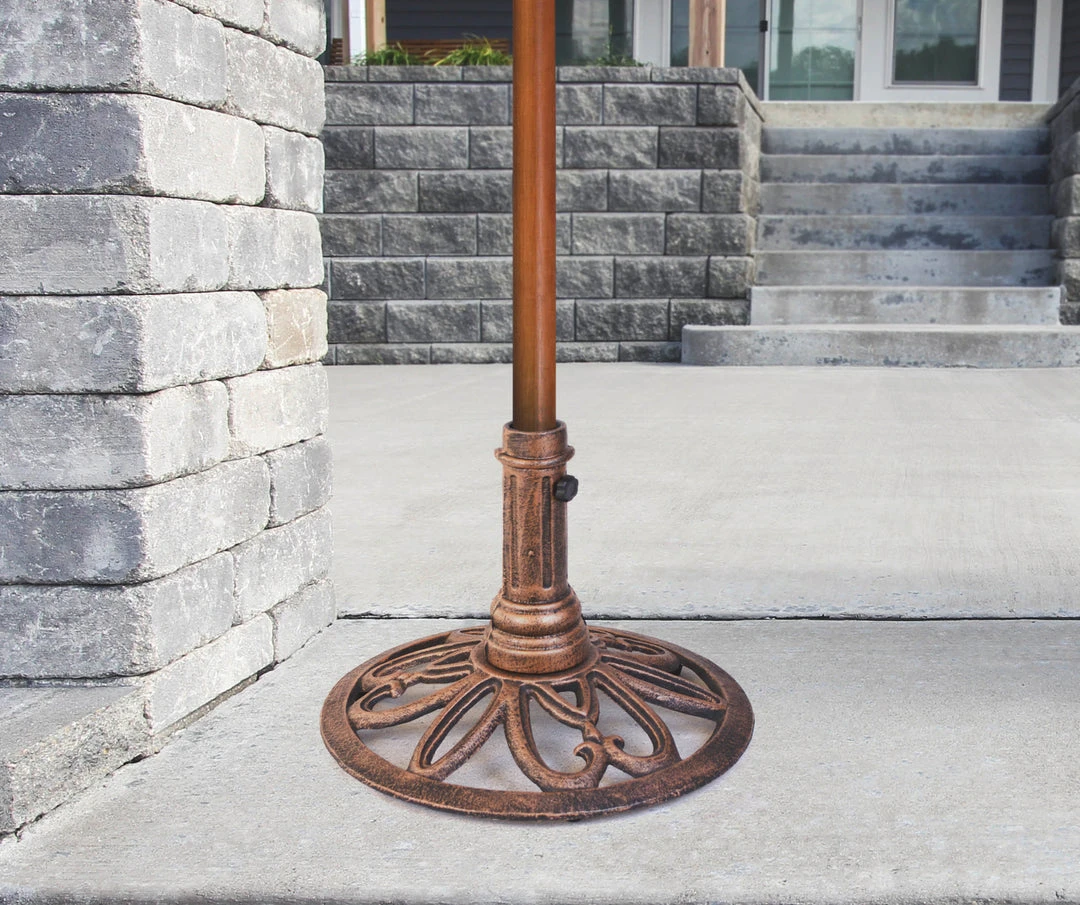 Umbrellas Jordan Manufacturing Round Umbrella Base 2 Umbrellas Jordan Manufacturing Round Umbrella Base