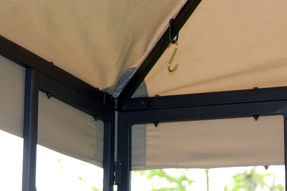 TOPS 8x8 FT Garden Treasures Gazebo HG Replacement Canopy 8 TOPS 8x8 FT Garden Treasures Gazebo HG Replacement Canopy