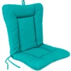 Jordan Manufacturing Outdoor Knife Edge Euro Style Chair Cushion- Sunbrella CANVAS ARUBA GLEN RAVEN Custom Order Cushions