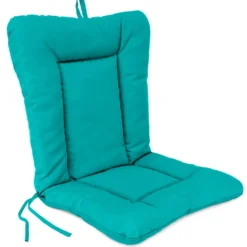 Jordan Manufacturing Outdoor Knife Edge Euro Style Chair Cushion- Sunbrella CANVAS ARUBA GLEN RAVEN Custom Order Cushions