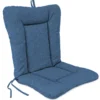 Jordan Manufacturing Outdoor Knife Edge Euro Style Chair Cushion-HUSK TEXTURE CAPRI RICHLOOM Custom Order Cushions