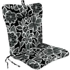 Jordan Manufacturing Outdoor Knife Edge Euro Style Chair Cushion-HALSEY SHADOW RICHLOOM