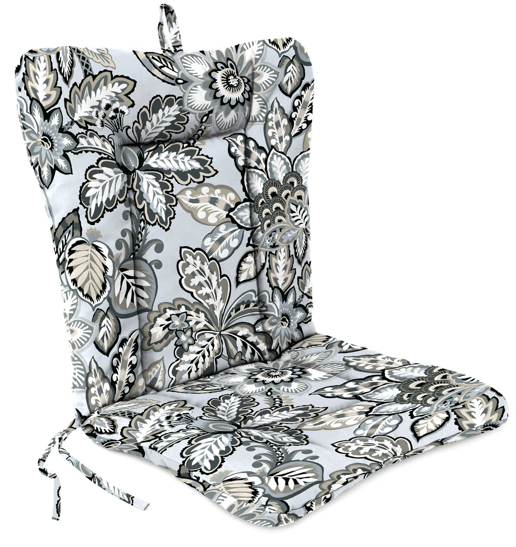 Jordan Manufacturing Outdoor Knife Edge Euro Style Chair Cushion-COPELAND NOIR RICHLOOM Custom Order Cushions 1 Jordan Manufacturing Outdoor Knife Edge Euro Style Chair Cushion-COPELAND NOIR RICHLOOM Custom Order Cushions