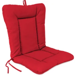 Jordan Manufacturing Custom Order Cushions Outdoor Knife Edge Euro Style Chair Cushion- Sunbrella CANVAS JOCKEY ACR RED ACR GLEN RAVEN