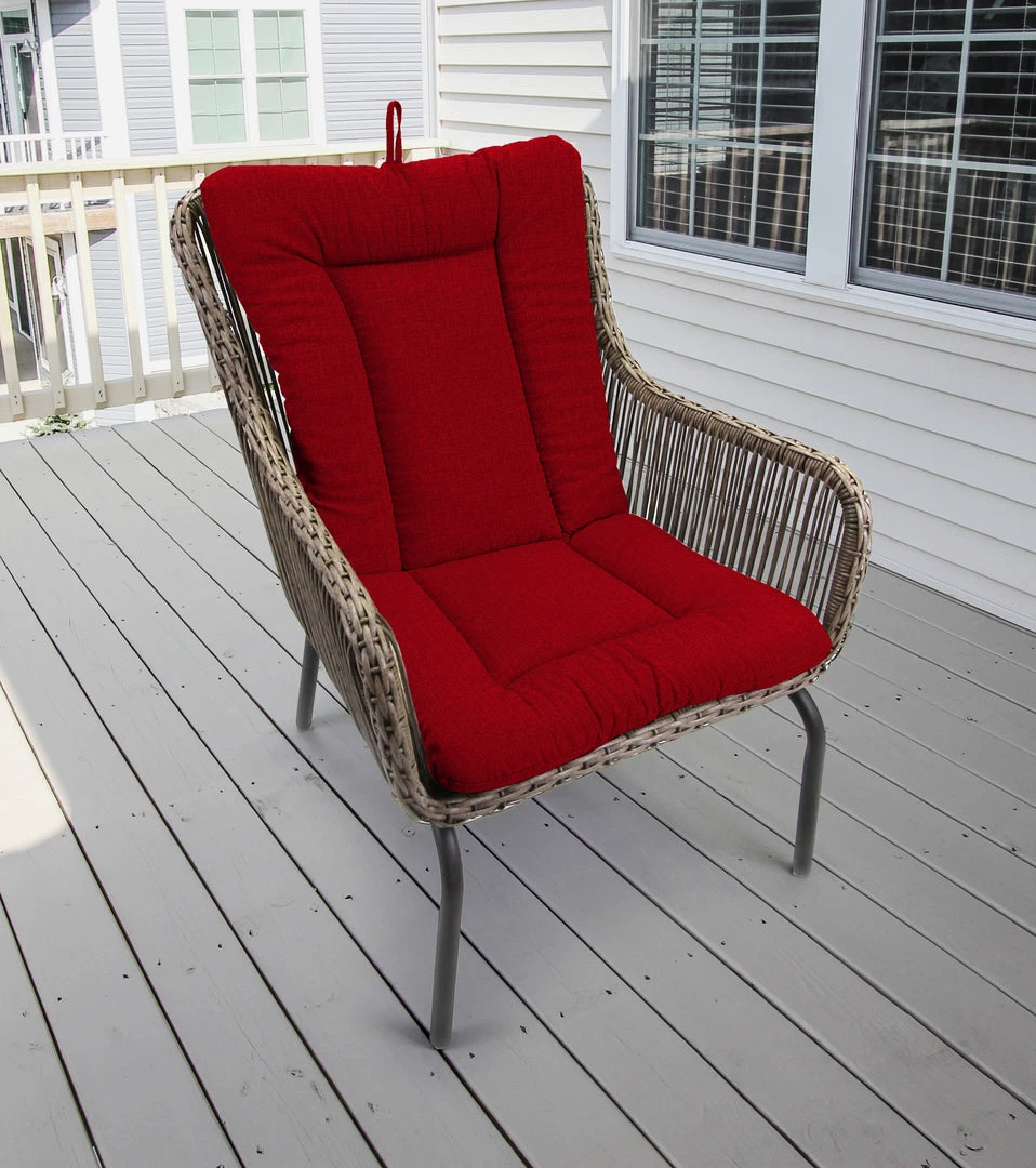 Jordan Manufacturing Outdoor Knife Edge Euro Style Chair Cushion-MCHUSK BERRY RICHLOOM Custom Order Cushions 2 Jordan Manufacturing Outdoor Knife Edge Euro Style Chair Cushion-MCHUSK BERRY RICHLOOM Custom Order Cushions