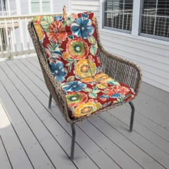 Jordan Manufacturing Outdoor Knife Edge Euro Style Chair Cushion-COLSEN BERRY RICHLOOM