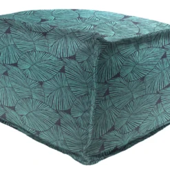 Jordan Manufacturing Custom Order Cushions 20" Square Outdoor Bead Filled Pouf/Ottoman-TALIA CARIBE RICHLOOM