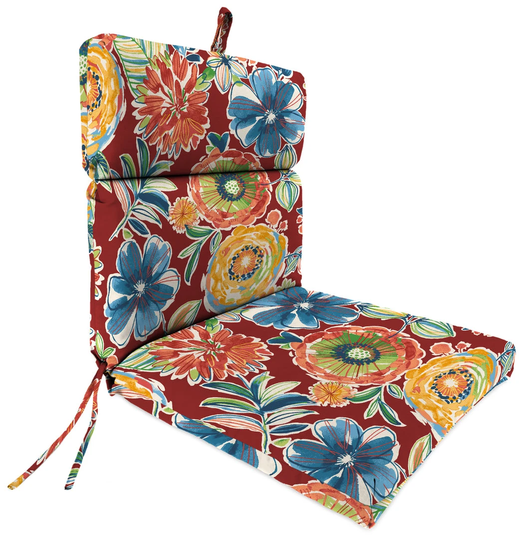 Jordan Manufacturing Outdoor French Edge Dining Chair Cushion-COLSEN BERRY RICHLOOM 1 Jordan Manufacturing Outdoor French Edge Dining Chair Cushion-COLSEN BERRY RICHLOOM
