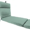 Jordan Manufacturing Custom Order Cushions Outdoor French Edge Chaise Lounge Cushion- Sunbrella CANVAS SPA ACR GLEN RAVEN