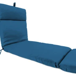 Jordan Manufacturing Outdoor French Edge Chaise Lounge Cushion- Sunbrella CAVAS REGATTA GLEN RAVEN Custom Order Cushions