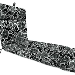 Jordan Manufacturing Custom Order Cushions Outdoor French Edge Chaise Lounge Cushion-HALSEY SHADOW RICHLOOM