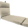 Jordan Manufacturing Outdoor French Edge Chaise Lounge Cushion-TORY BISQUE RICHLOOM