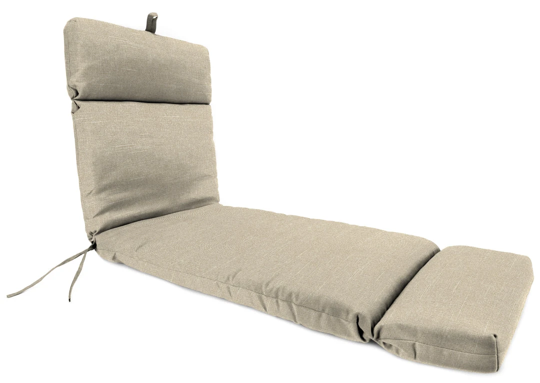 Jordan Manufacturing Outdoor French Edge Chaise Lounge Cushion-TORY BISQUE RICHLOOM 1 Jordan Manufacturing Outdoor French Edge Chaise Lounge Cushion-TORY BISQUE RICHLOOM