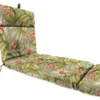 Jordan Manufacturing Outdoor French Edge Chaise Lounge Cushion-TAHITI SUNRISE RICHLOOM Custom Order Cushions