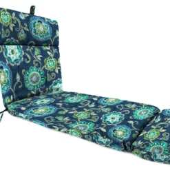 Jordan Manufacturing Outdoor French Edge Chaise Lounge Cushion-FANFARE CAPRI Custom Order Cushions