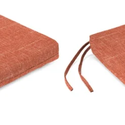 Jordan Manufacturing Custom Order Cushions Outdoor French Edge Seat Cushion-TORY SUNSET RICHLOOM