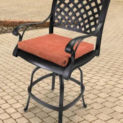 Jordan Manufacturing Custom Order Cushions Outdoor French Edge Seat Cushion-TORY SUNSET RICHLOOM