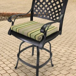 Jordan Manufacturing Outdoor French Edge Seat Cushion-TERRACE SUNRISE RICHLOOM Custom Order Cushions