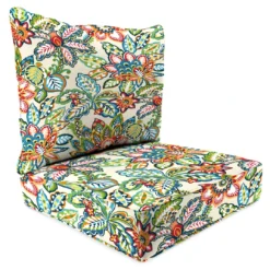 Jordan Manufacturing Custom Order Cushions Outdoor 2PC Deep Seat Chair Cushion-COPELAND FIESTA RICHLOOM
