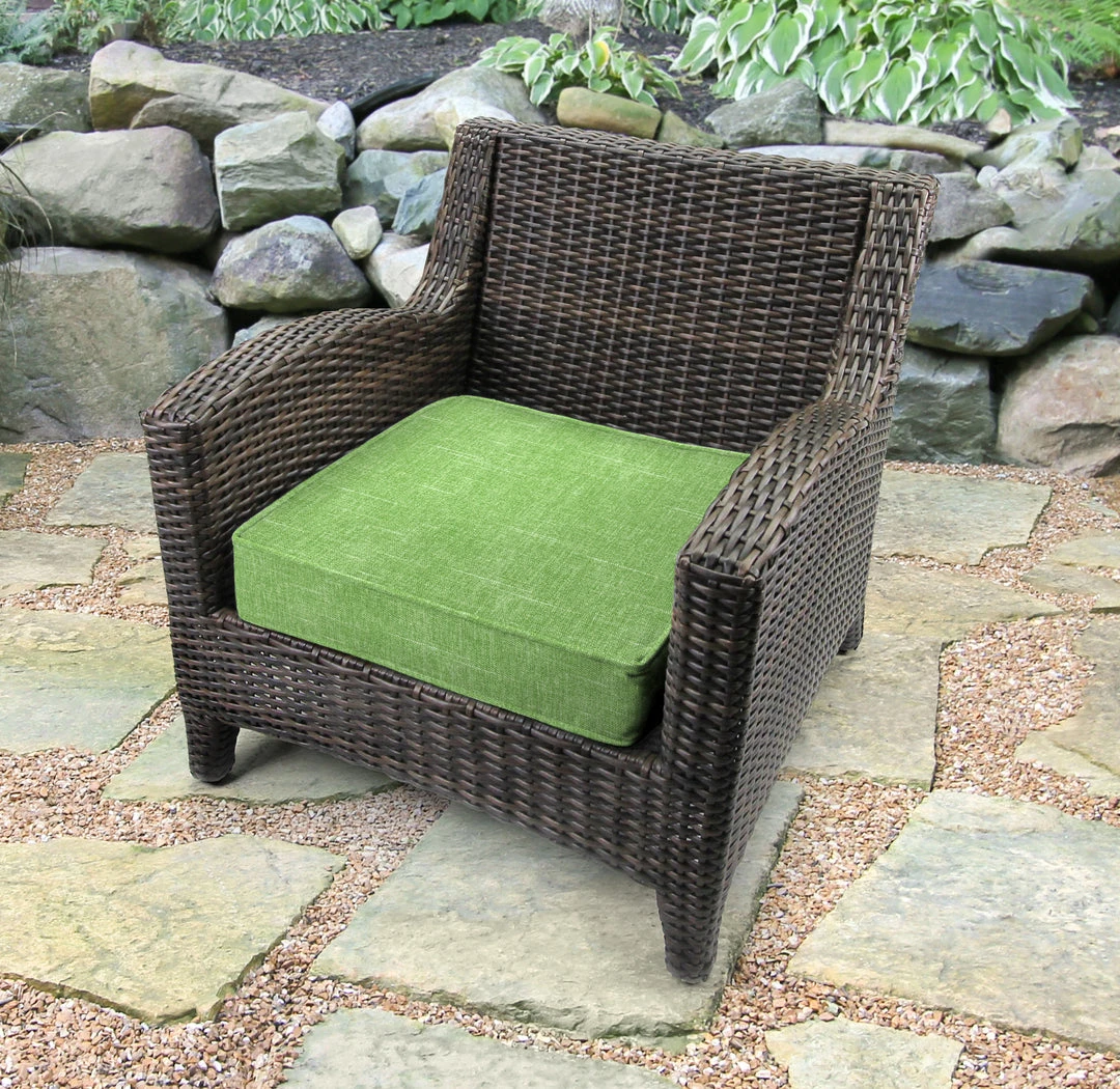 Jordan Manufacturing Custom Order Cushions Outdoor Boxed Edge Deep Seat Cushion-TORY PALM RICHLOOM 2 Jordan Manufacturing Custom Order Cushions Outdoor Boxed Edge Deep Seat Cushion-TORY PALM RICHLOOM