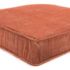 Jordan Manufacturing Outdoor Boxed Edge Deep Seat Cushion-TORY SUNSET RICHLOOM Custom Order Cushions