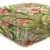 Jordan Manufacturing Outdoor Boxed Edge Deep Seat Cushion-TAHITI SUNRISE RICHLOOM Custom Order Cushions