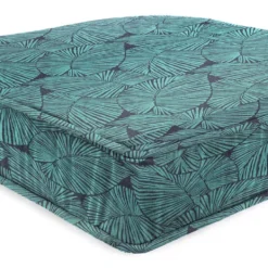 Jordan Manufacturing Custom Order Cushions Outdoor Boxed Edge Deep Seat Cushion-TALIA CARIBE RICHLOOM