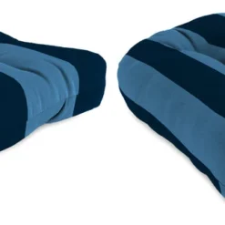 Jordan Manufacturing Set Of 2 Outdoor 18" Wicker Chair Cushions-PREVIEW CAPRI RICHLOOM Custom Order Cushions