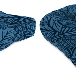 Jordan Manufacturing Custom Order Cushions Set Of 2 Outdoor 18" Wicker Chair Cushions-MAVEN CAPRI