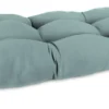 Jordan Manufacturing Outdoor 44" Wicker Loveseat Cushion-Sunbrella SHORE LINEN GLEN RAVEN Custom Order Cushions