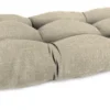 Jordan Manufacturing Outdoor 44" Wicker Loveseat Cushion-TORY BISQUE RICHLOOM Custom Order Cushions