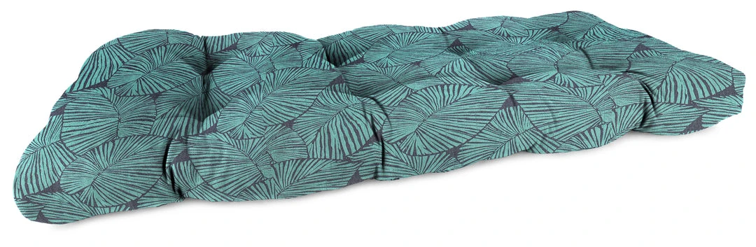 Jordan Manufacturing Custom Order Cushions Outdoor 44" Wicker Loveseat Cushion-TALIA CARIBE RICHLOOM 1 Jordan Manufacturing Custom Order Cushions Outdoor 44" Wicker Loveseat Cushion-TALIA CARIBE RICHLOOM