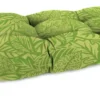 Jordan Manufacturing Outdoor 44" Wicker Loveseat Cushion-MAVEN LEAF RICHLOOM Custom Order Cushions