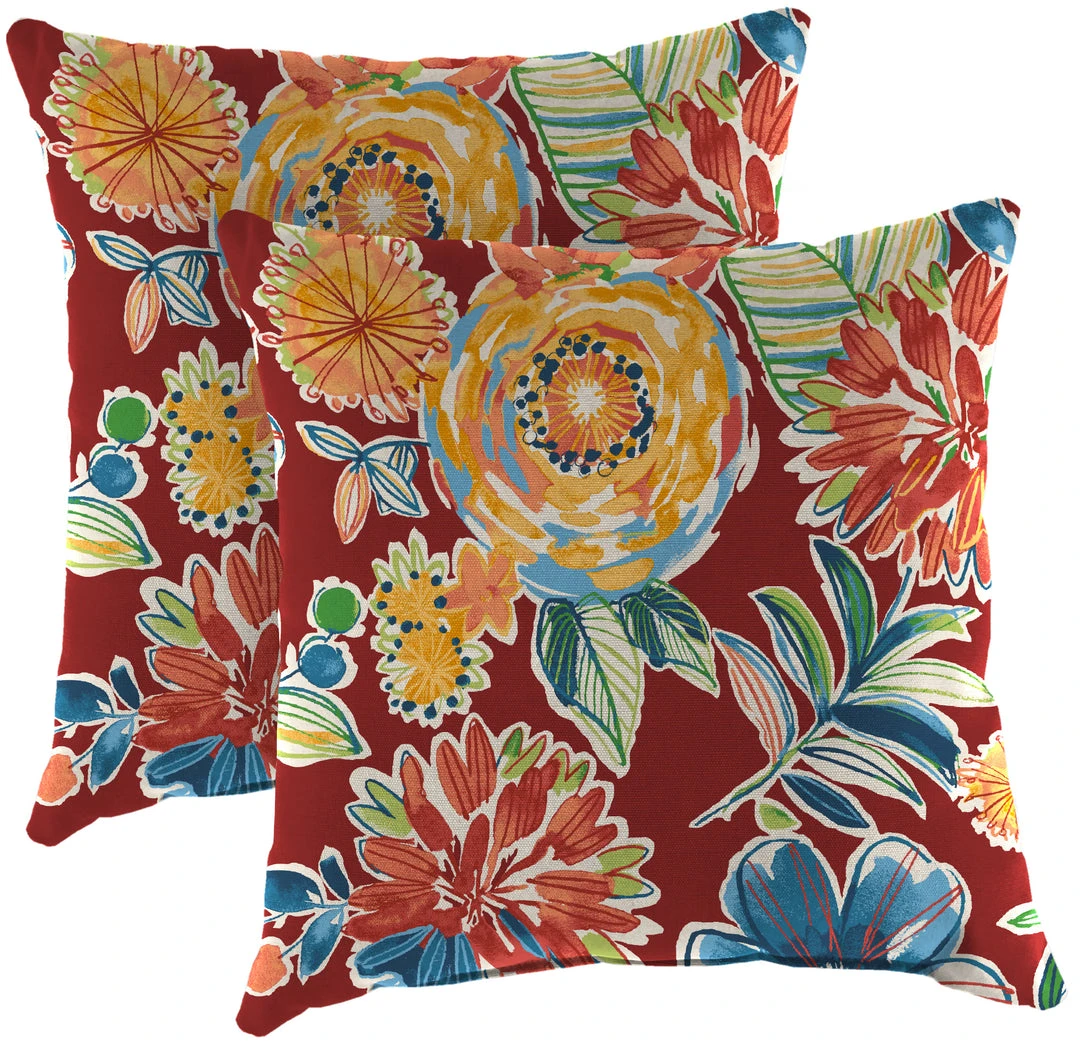 Jordan Manufacturing Custom Order Cushions Outdoor 18" Accessory Throw Pillows-COLSEN BERRY RICHLOOM 1 Jordan Manufacturing Custom Order Cushions Outdoor 18" Accessory Throw Pillows-COLSEN BERRY RICHLOOM