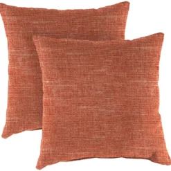 Jordan Manufacturing Custom Order Cushions Outdoor 18" Accessory Throw Pillows-TORY SUNSET RICHLOOM