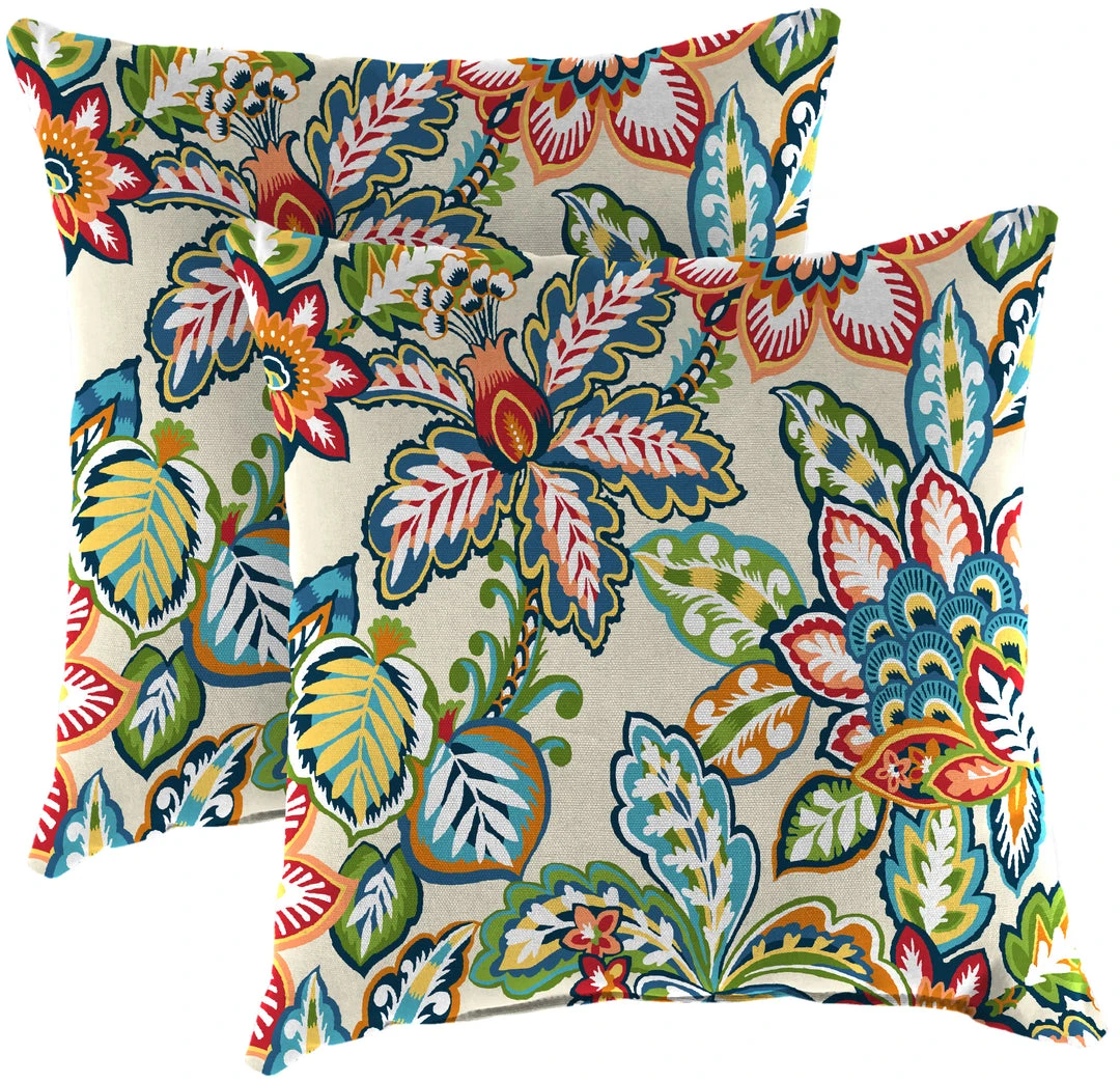 Jordan Manufacturing Outdoor 18" Accessory Throw Pillows-COPELAND FIESTA RICHLOOM Custom Order Cushions 1 Jordan Manufacturing Outdoor 18" Accessory Throw Pillows-COPELAND FIESTA RICHLOOM Custom Order Cushions