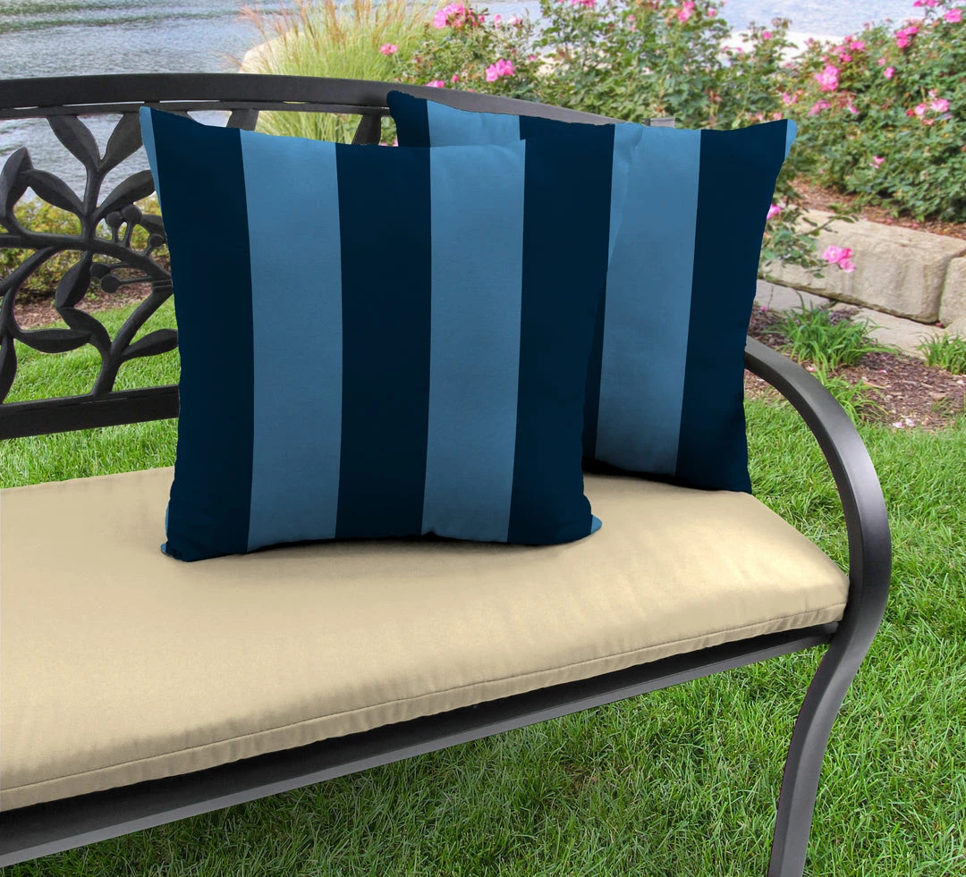 Jordan Manufacturing Outdoor 18" Accessory Throw Pillows-PREVIEW CAPRI RICHLOOM Custom Order Cushions 2 Jordan Manufacturing Outdoor 18" Accessory Throw Pillows-PREVIEW CAPRI RICHLOOM Custom Order Cushions