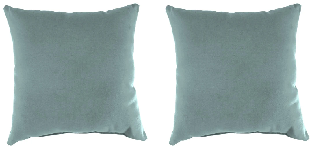 Jordan Manufacturing Outdoor 16" Accessory Throw Pillows, Set Of 2- Sunbrella SHORE LINEN GLEN RAVEN Custom Order Cushions 1 Jordan Manufacturing Outdoor 16" Accessory Throw Pillows, Set Of 2- Sunbrella SHORE LINEN GLEN RAVEN Custom Order Cushions