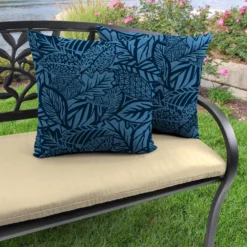 Jordan Manufacturing Outdoor 16" Accessory Throw Pillows, Set Of 2-MAVEN CAPRI Custom Order Cushions