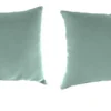 Jordan Manufacturing Outdoor Lumbar Accessory Throw Pillows, Set Of 2- Sunbrella CANVAS SPA ACR GLEN RAVEN