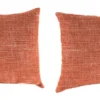 Jordan Manufacturing Outdoor Lumbar Accessory Throw Pillows, Set Of 2-TORY SUNSET RICHLOOM Custom Order Cushions
