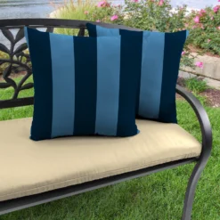 Jordan Manufacturing 20" Outdoor Accessory Throw Pillows, Set Of 2-PREVIEW CAPRI RICHLOOM Custom Order Cushions