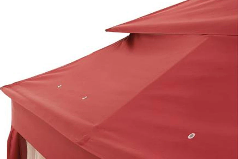 TOPS BHG Archer Ridge 10x12 FT Red Gazebo Canopy