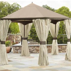 TOPS Garden Oasis Hexagonal Gazebo Canopy - High Grade 300D Clearance
