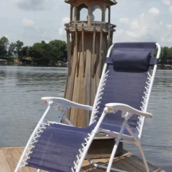 Jordan Manufacturing Zero Gravity Chairs Zero Gravity Chair - Navy