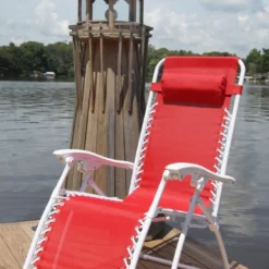 Jordan Manufacturing Zero Gravity Chair - Red Zero Gravity Chairs