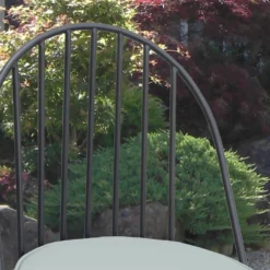 Apollo Outdoor Patio Sets Rochelle 3pc Bistro Set, Black