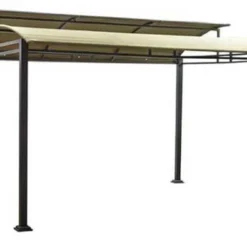 TOPS BHG Sawyer Cove 12x10 FT Barrel Roof Gazebo Canopy