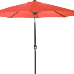 Jordan Manufacturing 9FT Steel Market Umbrella In Melon